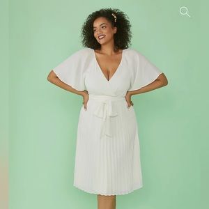 ModCloth Elevated in Love Midi Dress - Ivory